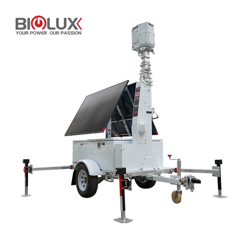 Solar Mobile Monitoring Unit For Job Sites And Events Solar Mobile Monitoring Unit For Job Sites And Events